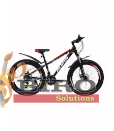 Bicicletă Alvas Calypso 26 inch, negru/roșu