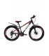 Bicicletă Alvas Calypso 26 inch, negru/roșu