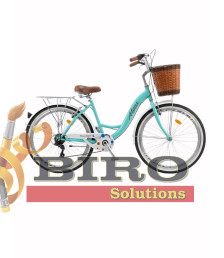 Bicicletă Alvas Lady 26 inch, verde