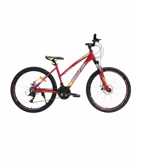 Bicicletă Alvas Regina 26 inch, roșu/galben