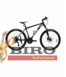 Bicicletă Alvas Zagreb 26 inch, negru/galben
