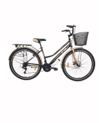 Bicicletă Arise Cherry 24/26/29 inch, negru/auriu
