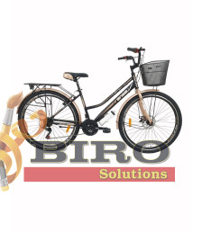 Bicicletă Arise Cherry 24/26/29 inch, negru/auriu