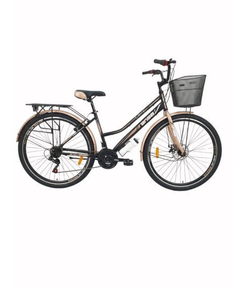 Bicicletă Arise Cherry 24/26/29 inch, negru/auriu