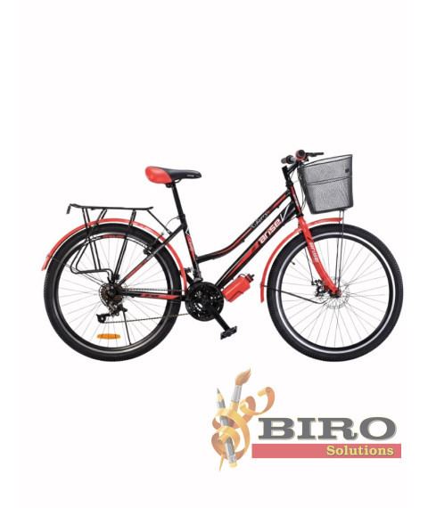 Bicicletă Arise Cherry 24/26 inch, negru/portocaliu