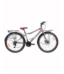 Bicicletă Arise MTB 22/24/26/29 inch, gri/roșu