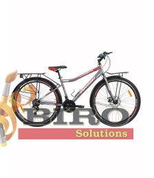Bicicletă Arise MTB 22/24/26/29 inch, gri/roșu