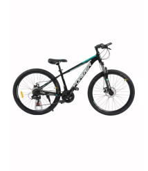 Bicicletă Forever 27.5 inch, negru/albastru