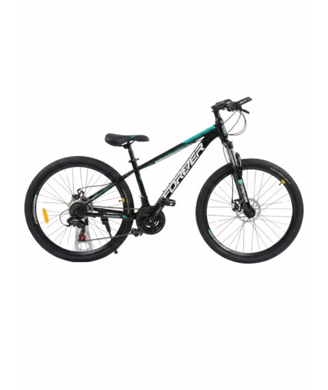 Bicicletă Forever 27.5 inch, negru/albastru