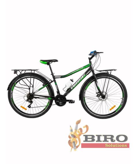 Bicicletă Arise MTB 22/24/26/29 inch, negru/verde