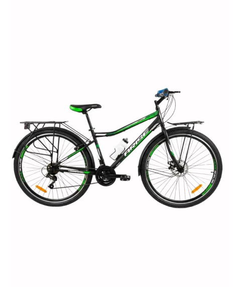 Bicicletă Arise MTB 22/24/26/29 inch, negru/verde