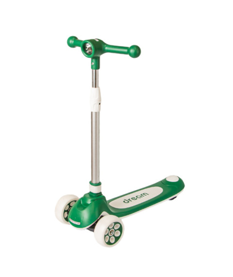 Trotinetă pentru copii 888, verde, cod 176045