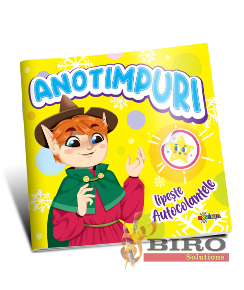 Lipește autocolante. Anotimpuri